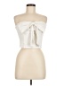 Fore Ivory Sleeveless Top Size M - photo 1