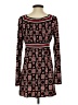 Sophie Max Print Black Casual Dress Size S - photo 2