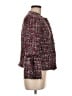 Ann Taylor 100% Polyester Tweed Red Jacket Size 6 - photo 4