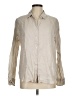 Uniqlo Metallic Ivory Long Sleeve Button-Down Shirt Size M - photo 1
