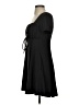 Hot Topic Solid Black Casual Dress Size XS - photo 5
