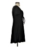 Hot Topic Solid Black Casual Dress Size XS - photo 4