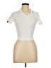 XEXYMIX Ivory Short Sleeve Turtleneck Size L - photo 1