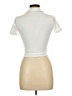 XEXYMIX Ivory Short Sleeve Turtleneck Size L - photo 2