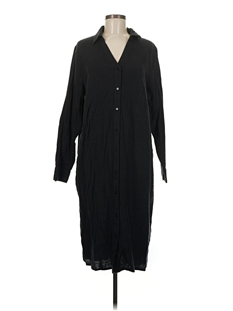 Pre-owned Candace Cameron Bure Casual Dress In Black