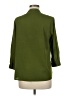 Erika 100% Polyester Green 3/4 Sleeve Blouse Size M (petite) - photo 2