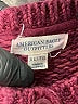 American Eagle Outfitters 100% Cotton Tweed Burgundy Pullover Sweater Size XL - photo 7