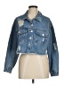 Shein Blue Denim Jacket Size 6 - photo 1