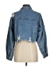 Shein Blue Denim Jacket Size 6 - photo 2