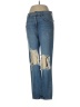 Carmar Hearts Blue Jeans Size 27 waist - photo 1