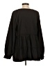Glam Black Long Sleeve Blouse Size S - photo 2