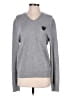 Play Comme Des Garçons 100% Wool Hearts Gray pullover sweater Size S - photo 1
