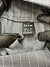 Shein Stripes Gray Formal Skirt Size 2 - photo 4