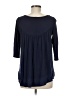 Assorted Brands 100% Rayon Blue 3/4 Sleeve Blouse Size M - photo 2
