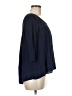 Assorted Brands 100% Rayon Blue 3/4 Sleeve Blouse Size M - photo 4