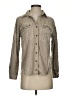 Wearables Gray Long Sleeve Button-Down Shirt Size XS - photo 1