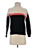 C by Bloomingdales 100% Cashmere Color Block Black Cashmere Pullover Sweater Size XS - photo 1
