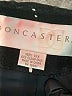 Doncaster Collection 100% Silk Print Black Silk Blazer Size 8 - photo 6
