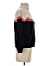 C by Bloomingdales 100% Cashmere Color Block Black Cashmere Pullover Sweater Size XS - photo 4