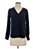 J.Crew Blue Long Sleeve Blouse Size 2 - photo 1