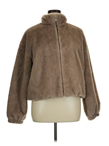 Rebecca Minkoff Faux Fur Jacket (view 1)