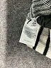Chicwish 100% Acrylic Stripes Black Poncho One size (estimated) - photo 7