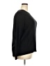 Kim Rogers 100% Cotton Solid Black Pullover Sweater Size 2X - photo 4