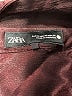Zara 100% Viscose Brown Long Sleeve Blouse Size XS - photo 7