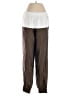 Tibi Color Block Brown Casual Pants Size S - photo 1