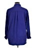 Chico's Design 100% Polyester Solid Blue Long Sleeve Blouse Size XL (3) - photo 2