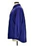 Chico's Design 100% Polyester Solid Blue Long Sleeve Blouse Size XL (3) - photo 5