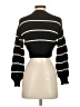 All The Ways Stripes Black Pullover Sweater Size XS - photo 2