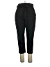 Halogen Solid Black Casual Pants Size 14 (petite) - photo 1