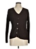 DUNA 100% Rayon Brown Cardigan Size M (estimated) - photo 1
