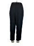 Briggs New York 100% Polyester Solid Blue Casual Pants Size 16 - photo 2