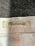 Madewell Metallic Ivory Jeans Size 28 waist - photo 7