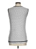 NIPON BOUTIQUE Silver Sweater Vest Size M - photo 2