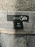East5th Solid Gray Formal Skirt Size 10 - photo 4