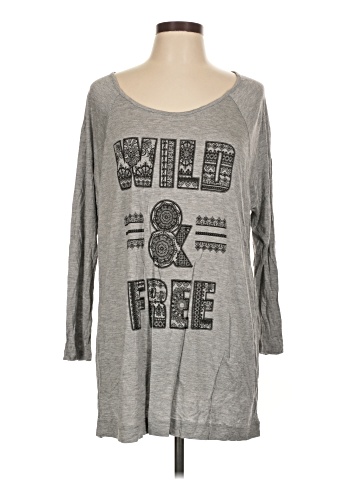 Freebird 3/4 Sleeve T-Shirt (view 1)