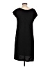 Spense Solid Black Casual Dress Size L - photo 2