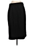 J.Crew 100% Polyester Solid Black Formal Skirt Size 4 - photo 2