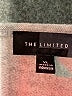 The Limited 100% Polyester Metallic Silver Sweatshirt Size XL - photo 4