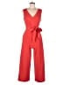 Calvin Klein Solid Red Jumpsuit Size 6 - photo 1