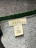 Hinge Color Block Green Pullover Sweater Size XS - photo 7