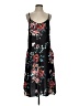 Unbranded Floral Black Casual Dress Size 2 - photo 1