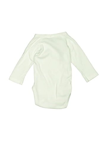 Petit Bateau Long Sleeve Onesie (view 2)