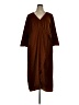 Let Me Be 100% Polyester Brown Casual Dress Size 1X - photo 1