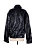 Gianni Versace Solid Black Vintage leather jacket Size M - photo 2