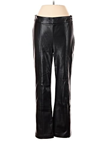 MNG Faux Leather Pants (view 1)