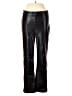 MNG 100% Polyester Black Faux Leather Pants Size 4 - photo 1